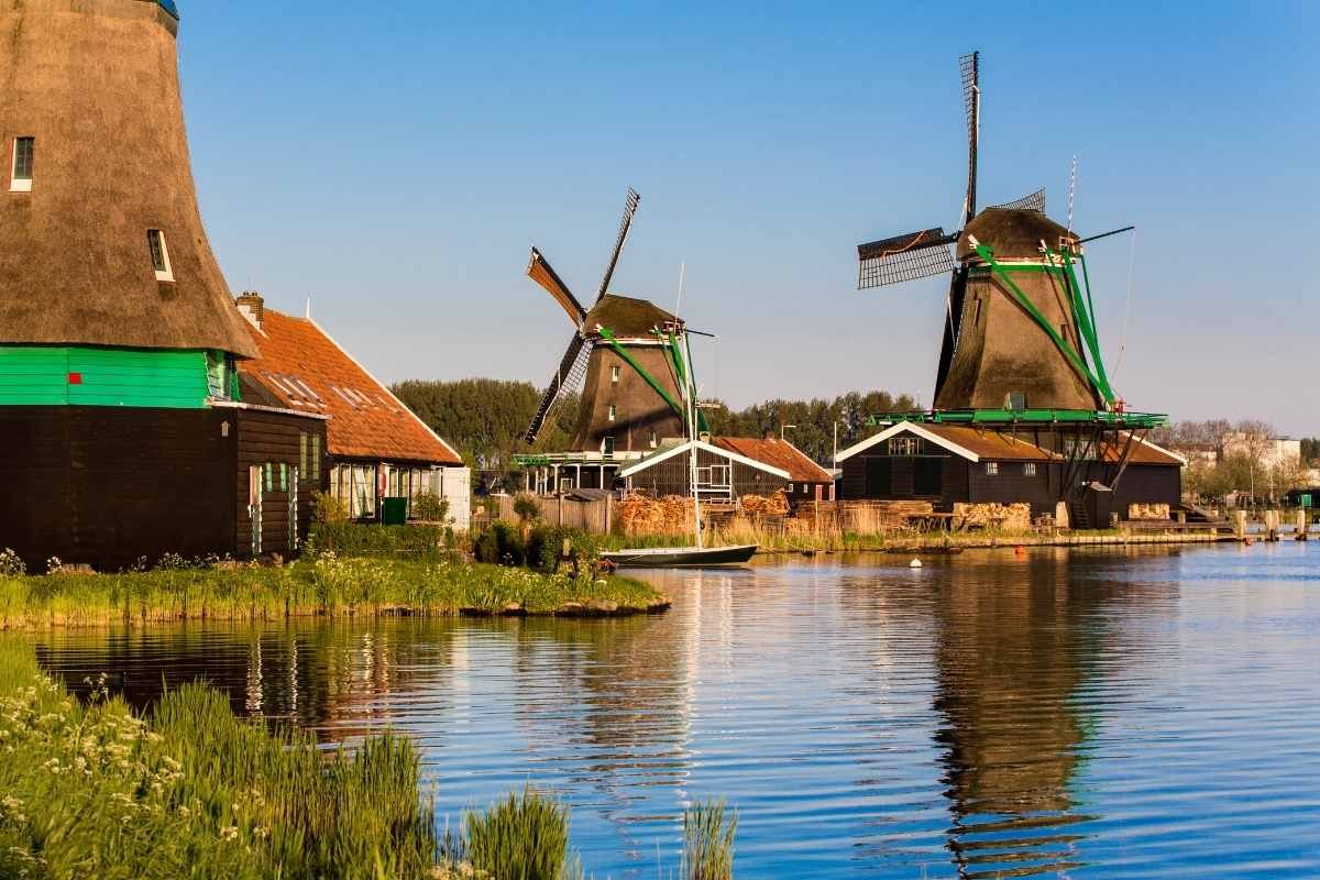 Hollanda Zchanse Schans Yel Değirmenleri Turu (5)