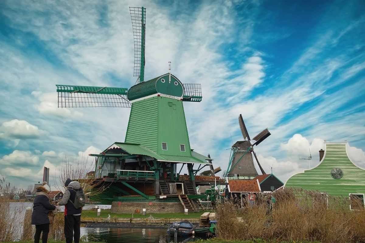 Hollanda Zchanse Schans Yel Değirmenleri Turu (7)